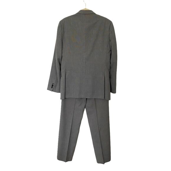 Tommy Hilfiger Gray Check 2-Piece Suit Jacket & Pants for Men Classic Fit Sz L40 - Picture 2 of 13